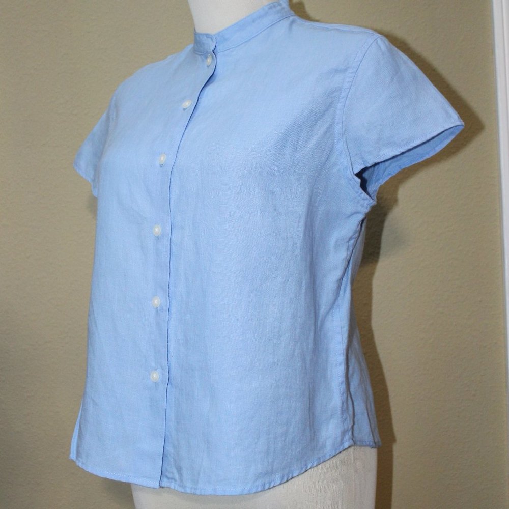 Comfy Talbots Button Down Shirt - Picture 3 of 12